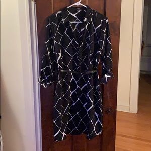 The Limited black and white dress